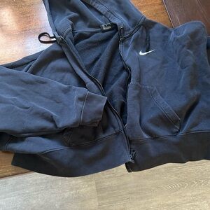 Nike Black Fleece-Lined Jacket